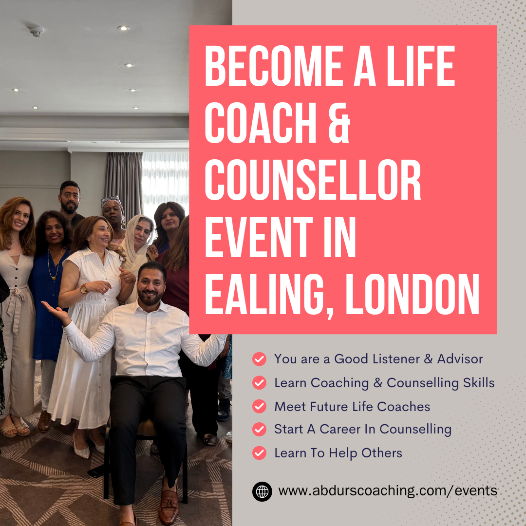 Abdur Rehman - Coach Facebook ad: Learn Coaching & Counselling Techniques