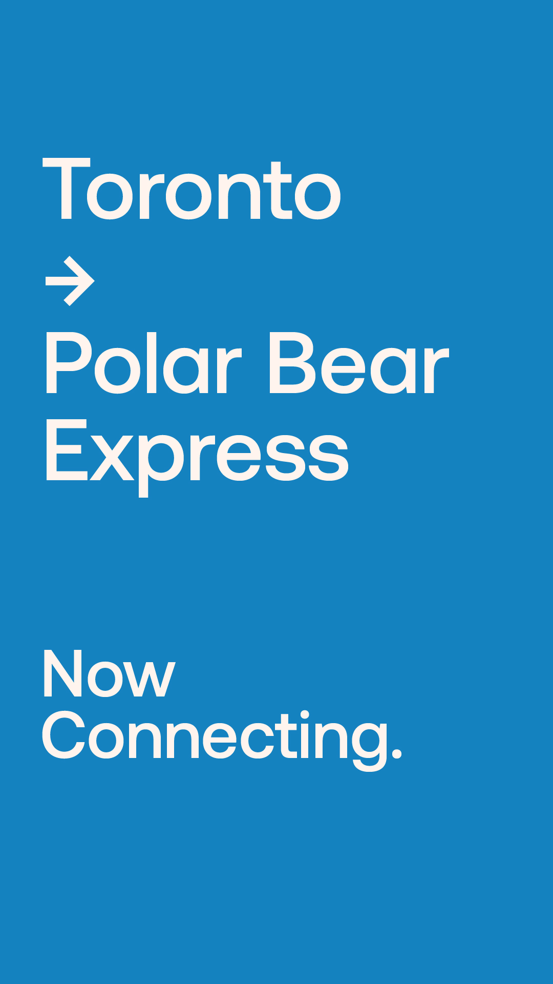 Ontario Northland Facebook ad