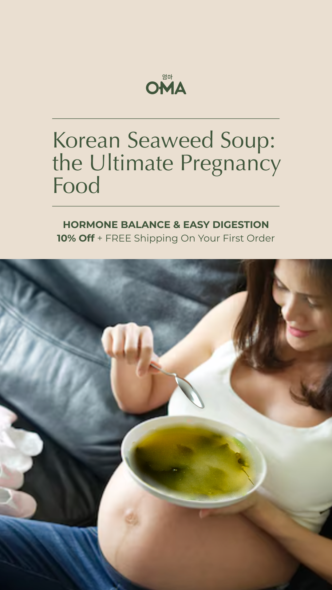 OMA Natural Food Facebook ad
