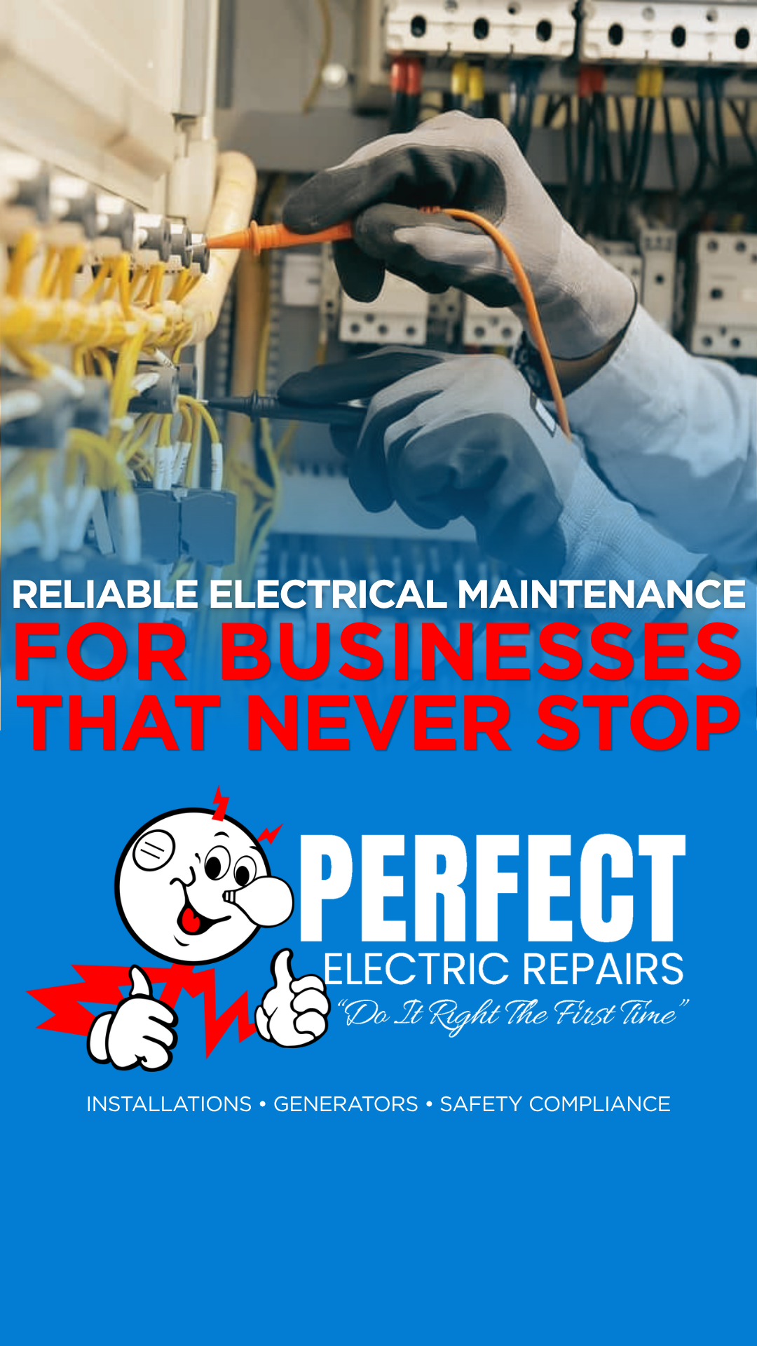 Perfect Electric Repairs Fort Lauderdale, FL Facebook ad from Jul 9, 2026