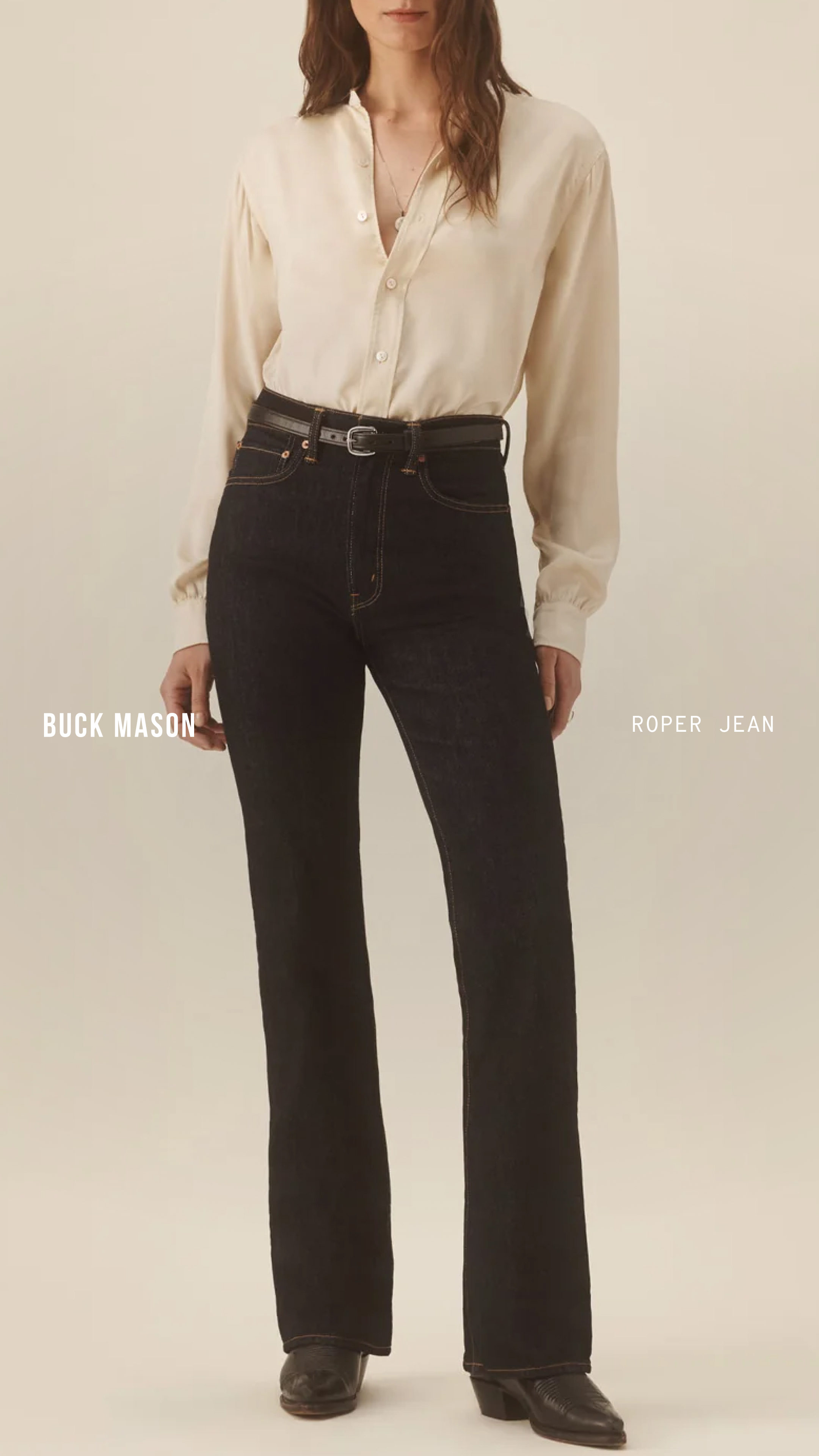 Buck Mason Women's Facebook ad