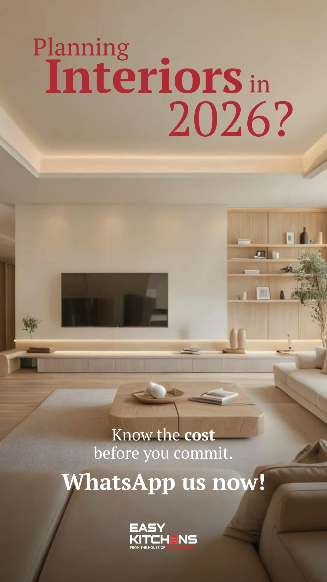 Easy Kitchens Facebook ad from Jan 16, 2026
