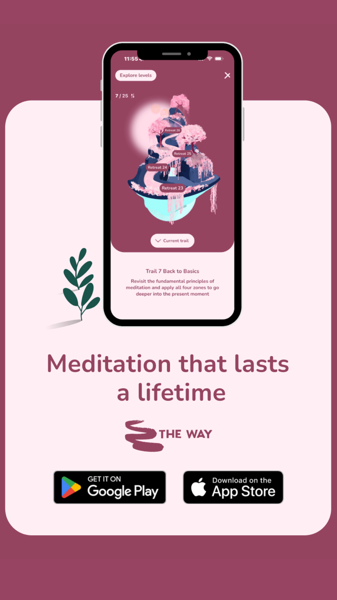 The Way meditation path Facebook ad