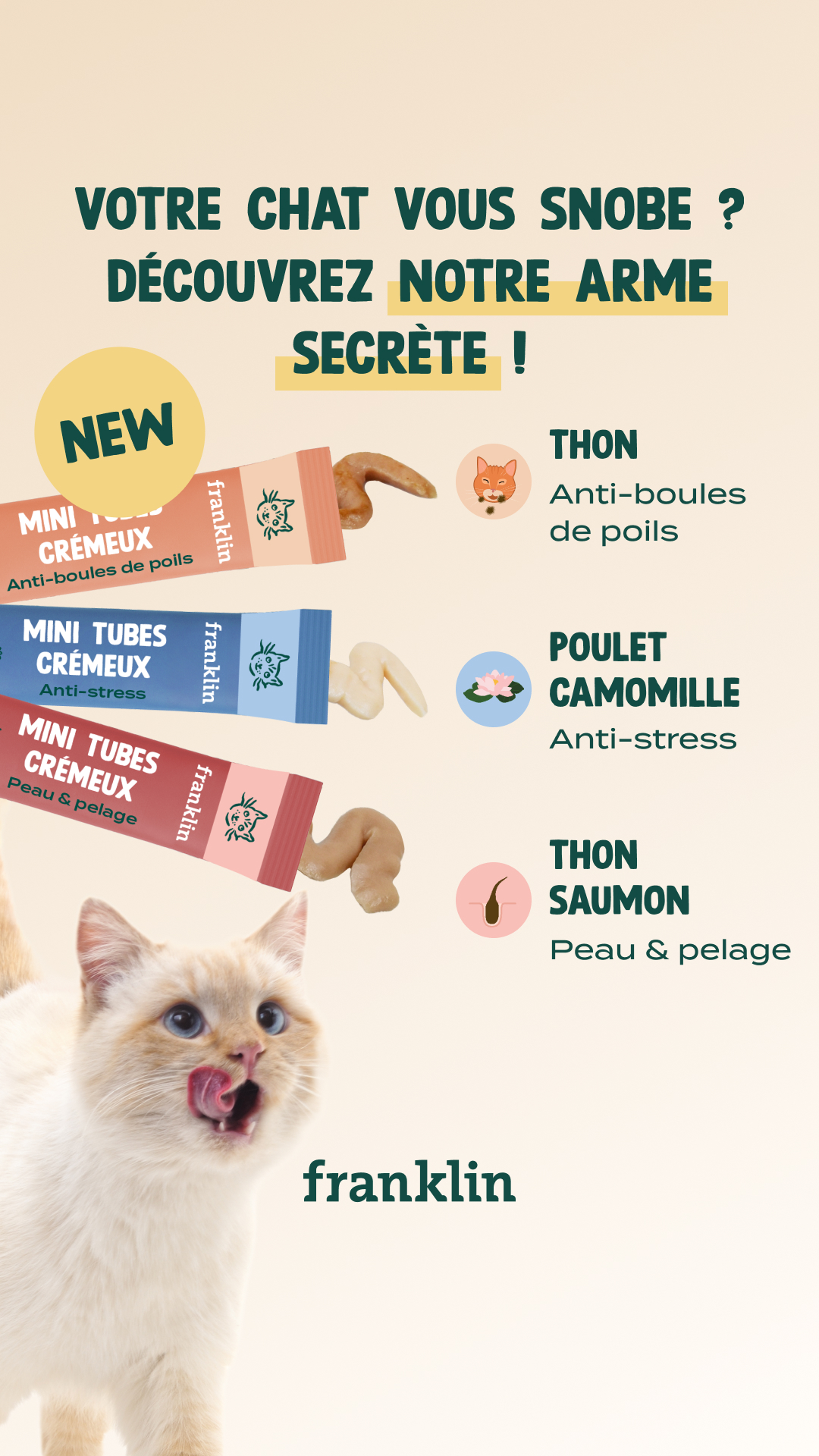 Franklin Pet Food Facebook ad