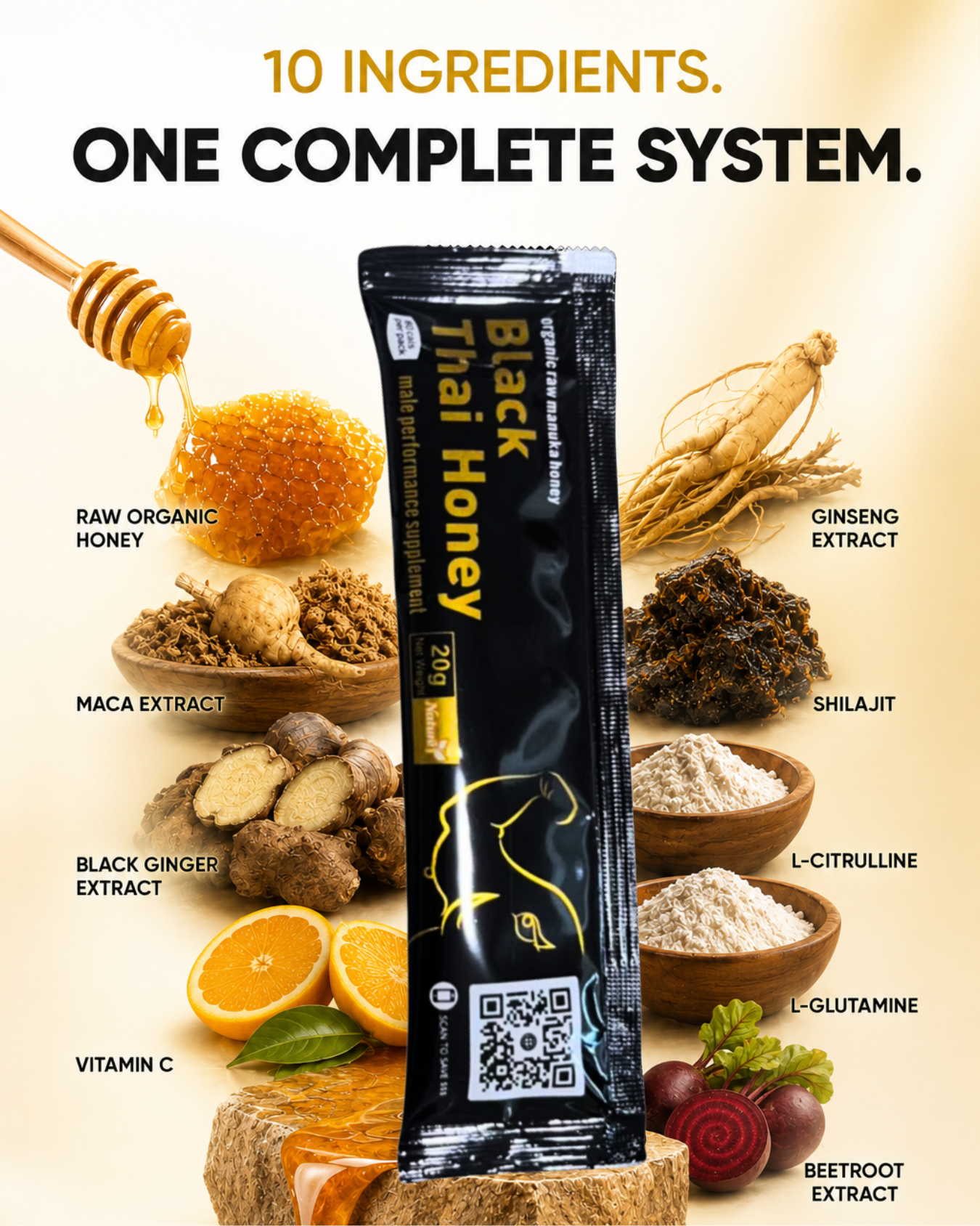 Honeypacks.com Facebook ad: Confidence When It Matters Buy 3, Get 2 FREE