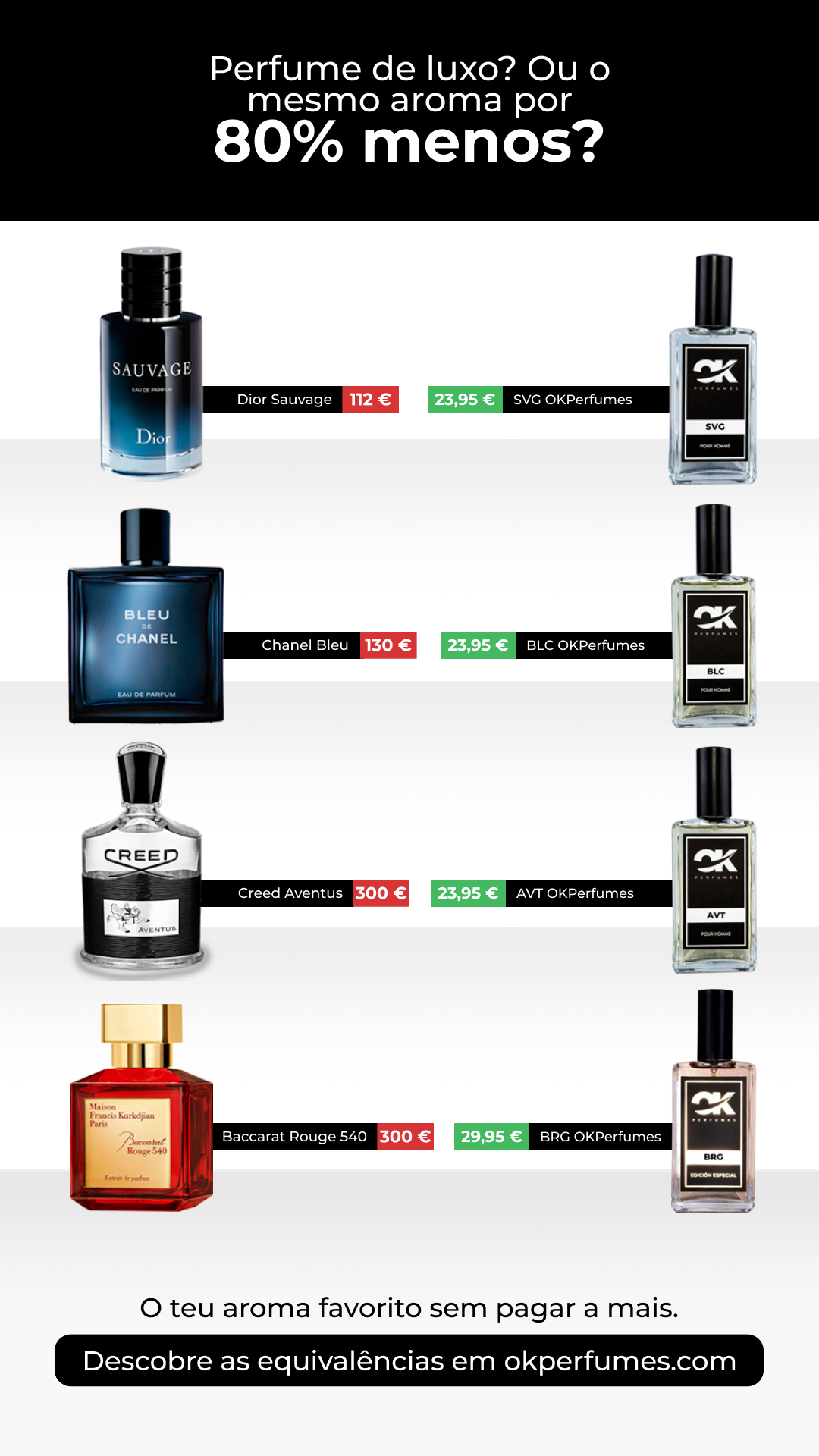 OK Perfumes España Facebook ad