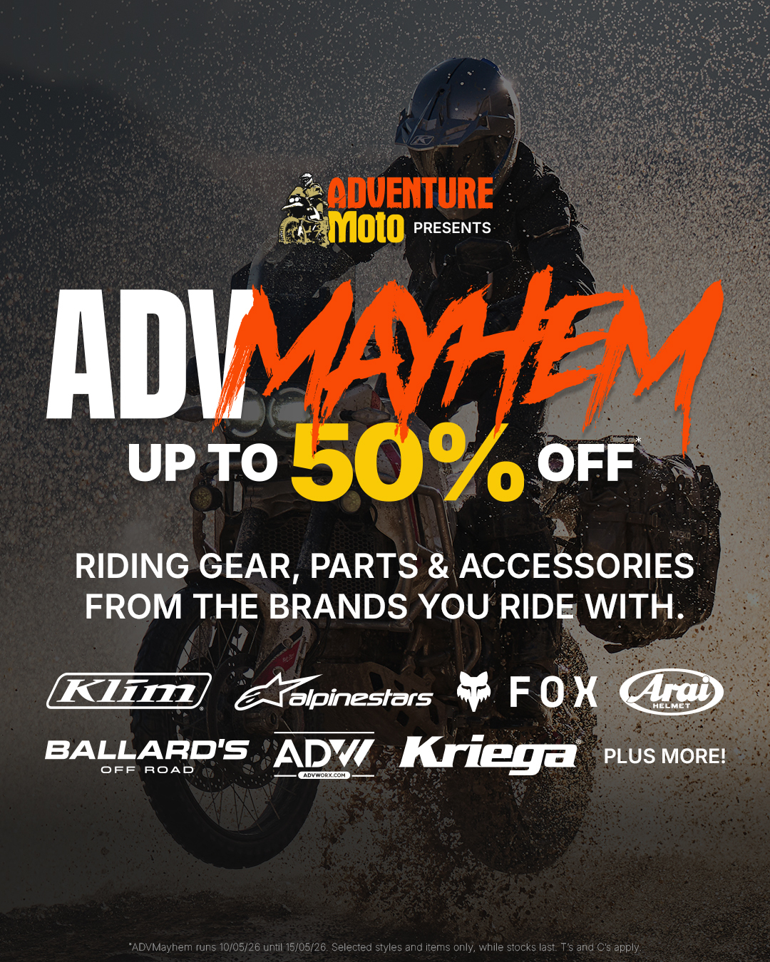 Adventure Moto Australia Facebook ad