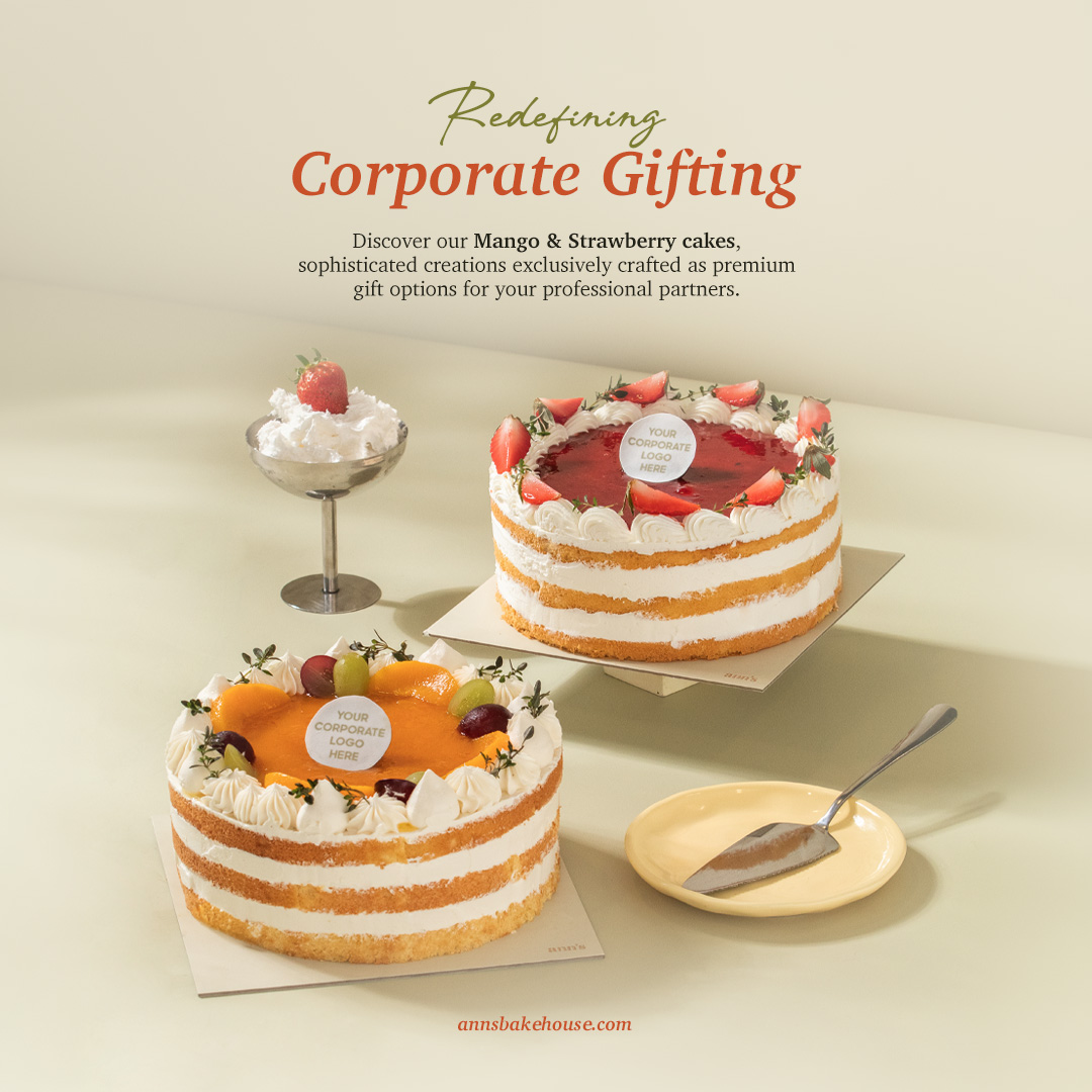 Ann's Bakehouse & Creamery Facebook ad: Corporate Gifting, Made Easy!