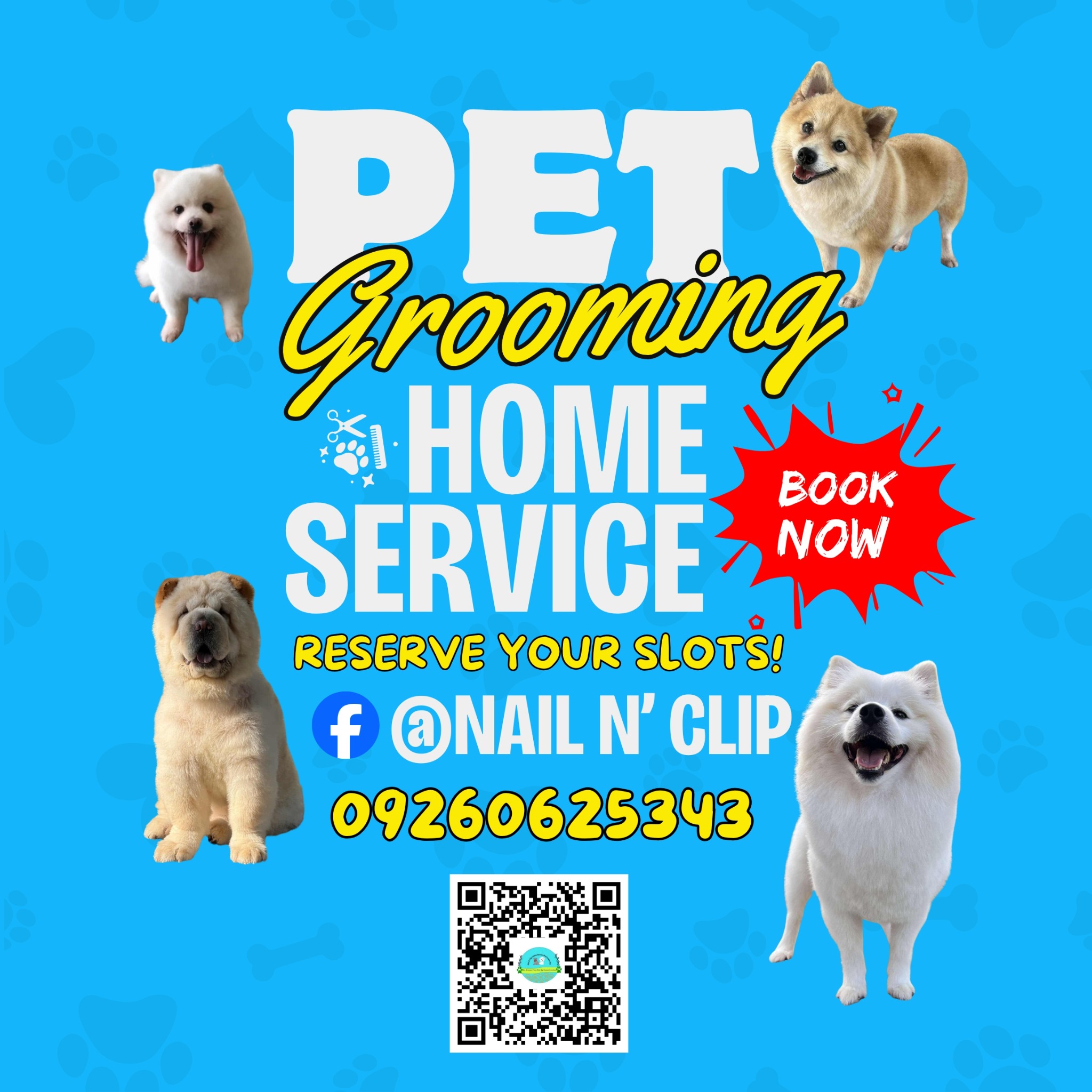 Nail N'Clip Home Service Pet Grooming-Davao branch Facebook ad: Your pet deserves to look and feel their…
