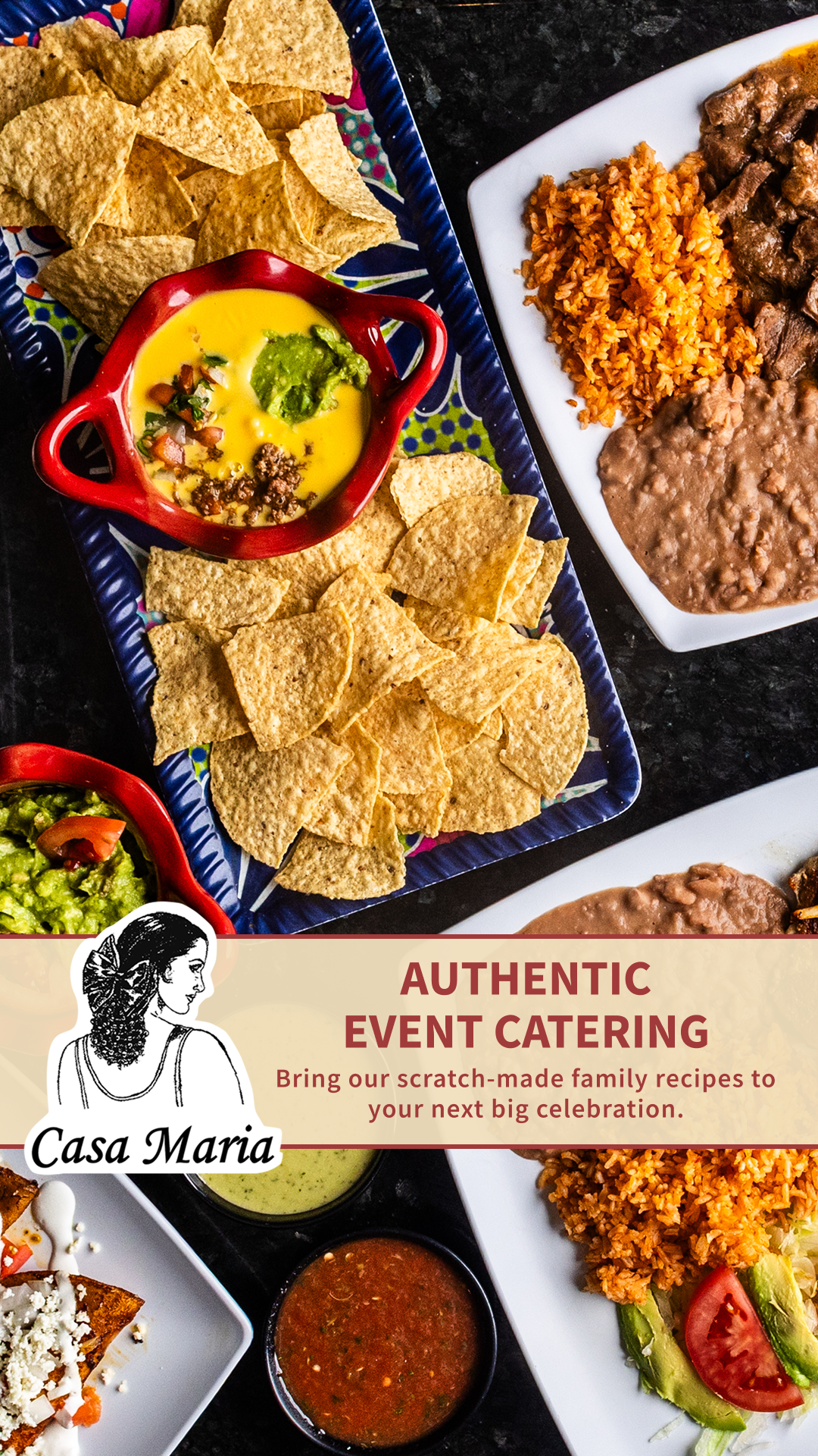 Casa Maria Restaurant & Bakery Facebook ad