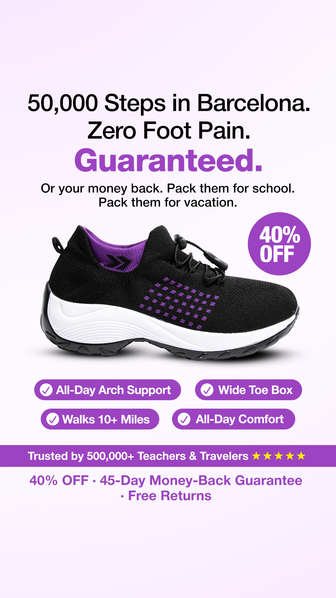 Travel Finds Facebook ad: 2026's Best Shoes For Travelling