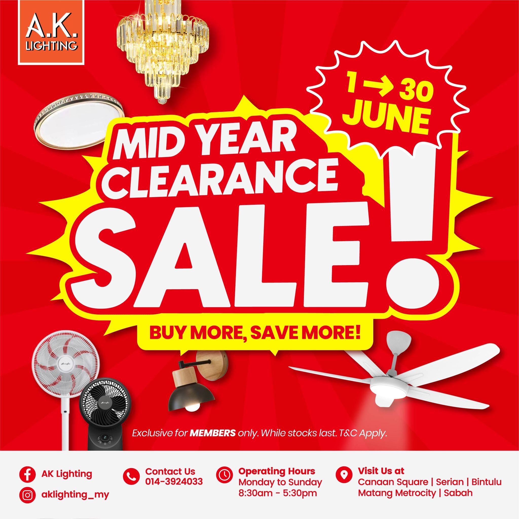 AK Lighting Facebook ad: Buy more and save more with this ππ’πβ¦