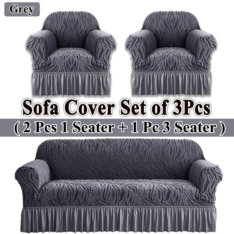 AJ Sofa Cover Facebook ad: Jacquard Sofa cover sale!