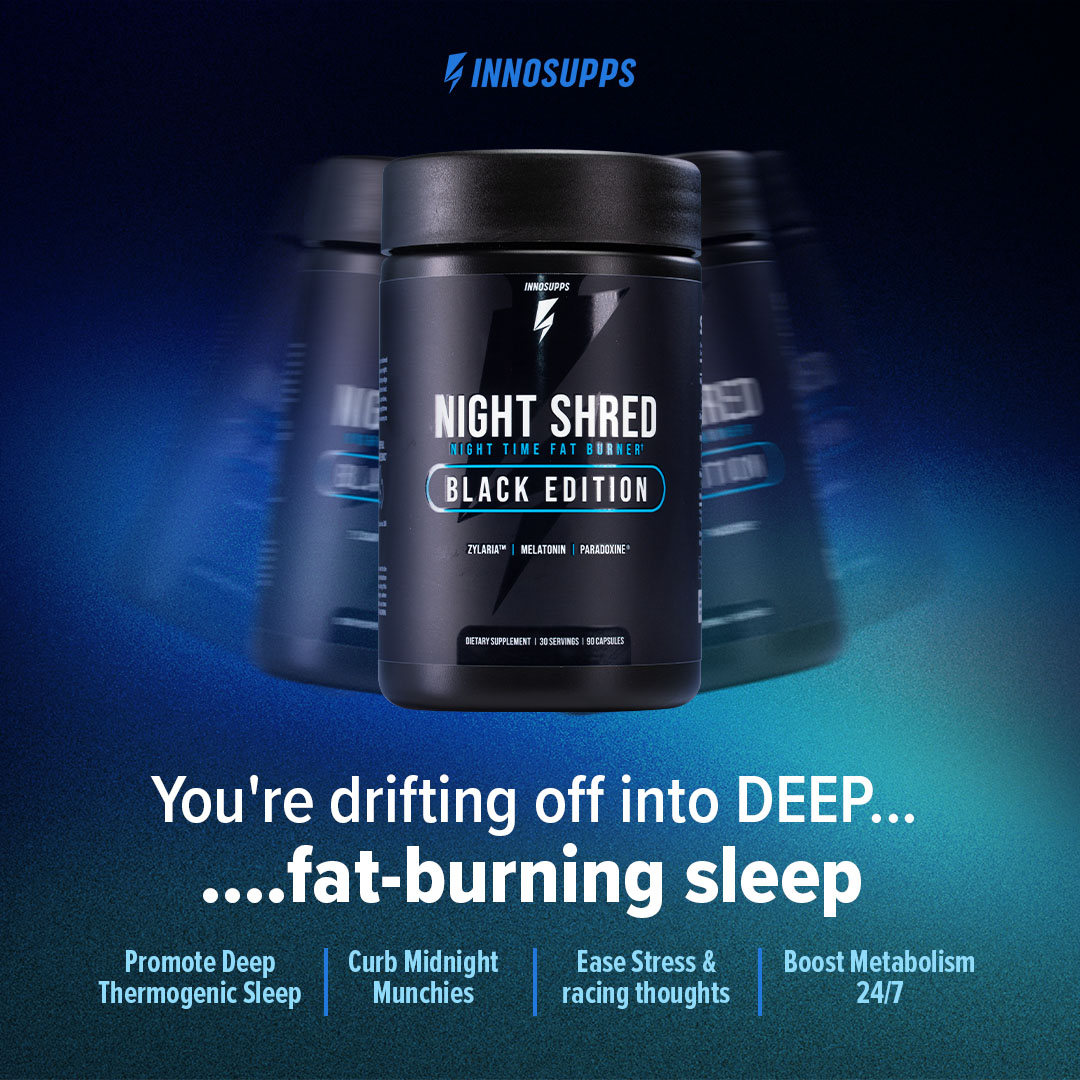 Inno Supps Night Shred Facebook ad