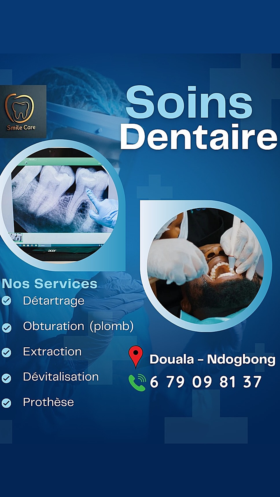 Smile Care Facebook ad: Be Smile