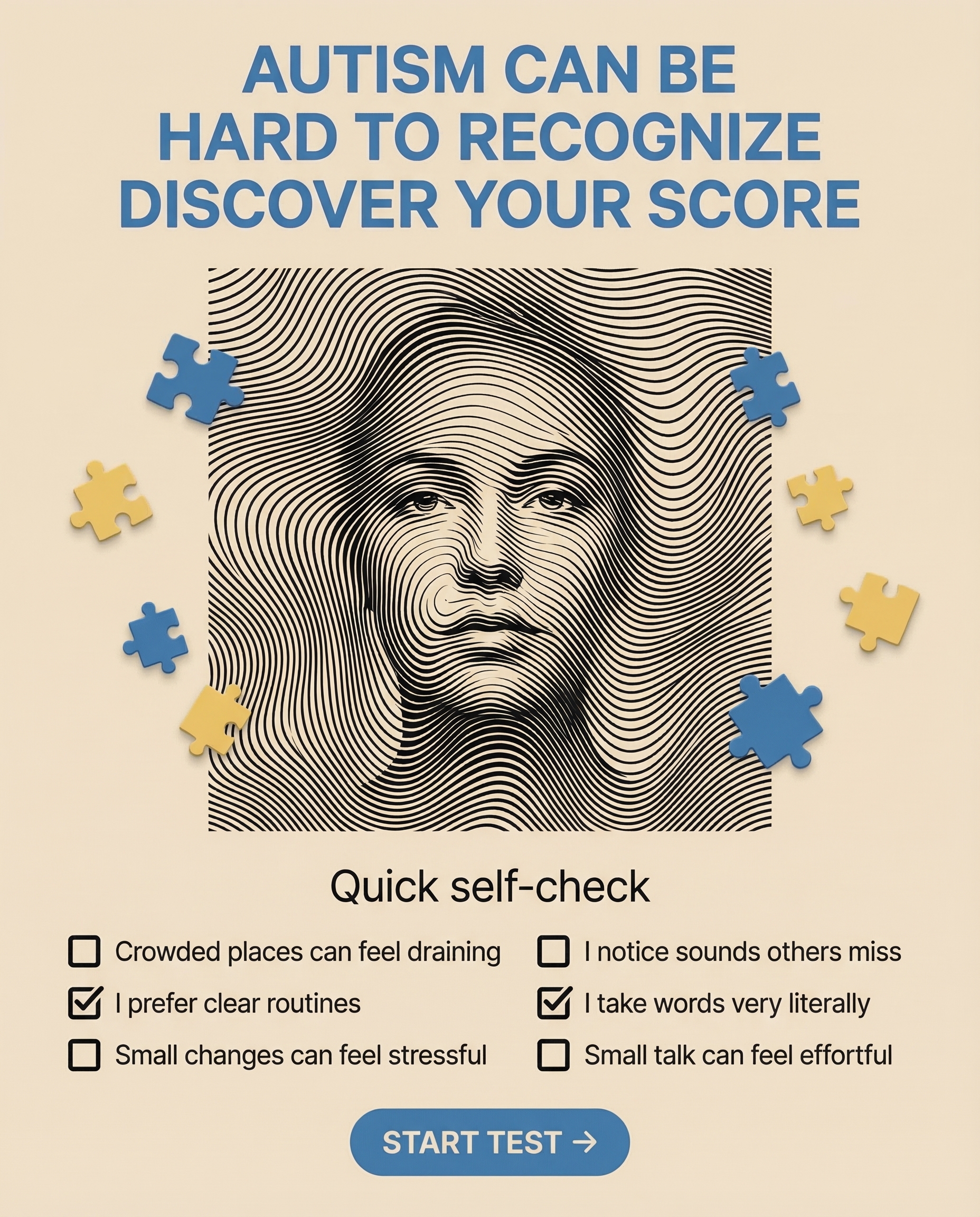 Personality Test: Created by Experts  Facebook ad