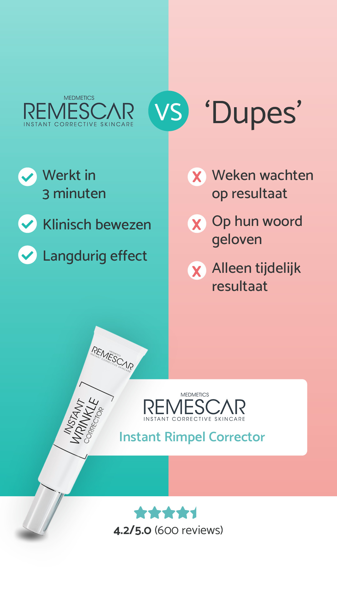 Remescar Facebook ad