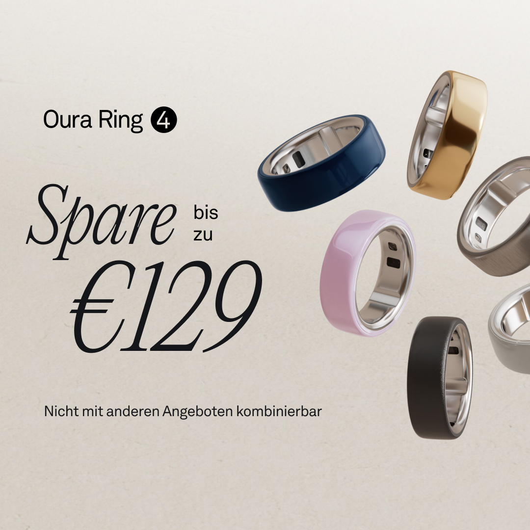 ŌURA Facebook ad: Bis zu 129 € sparen