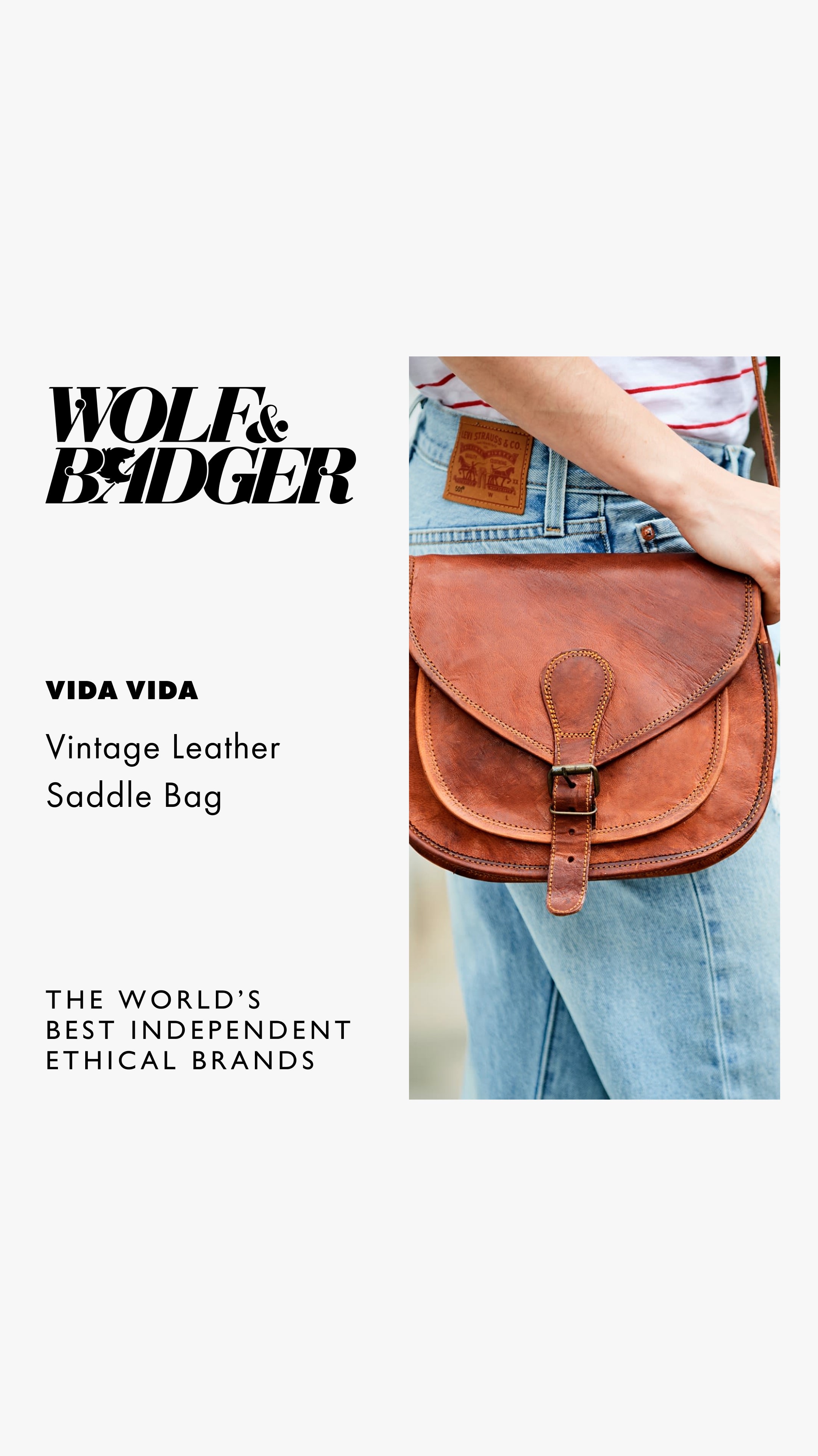Wolf & Badger Facebook ad
