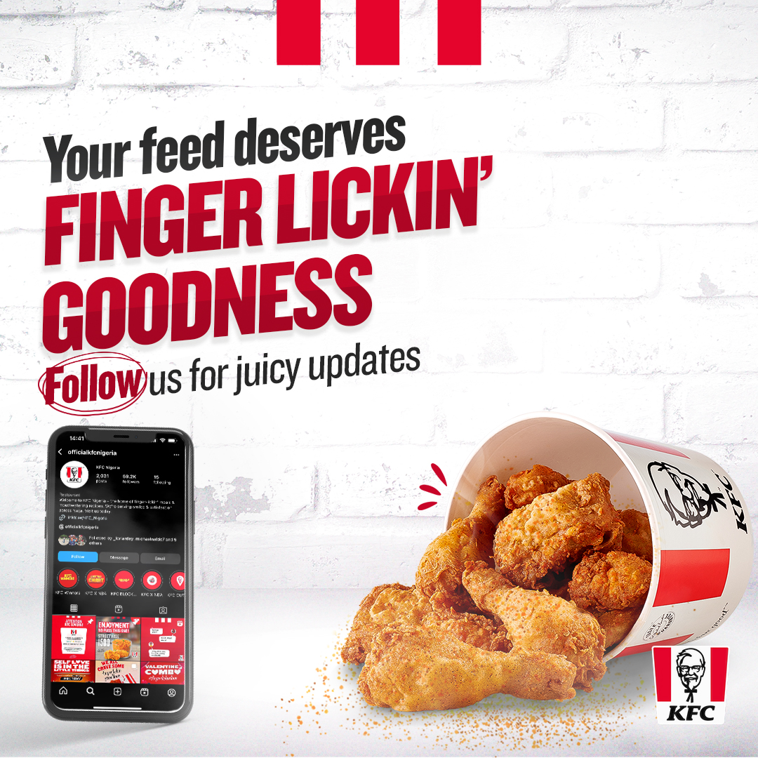 KFC Facebook ad: Spice up your timeline with hot, crispy, and…