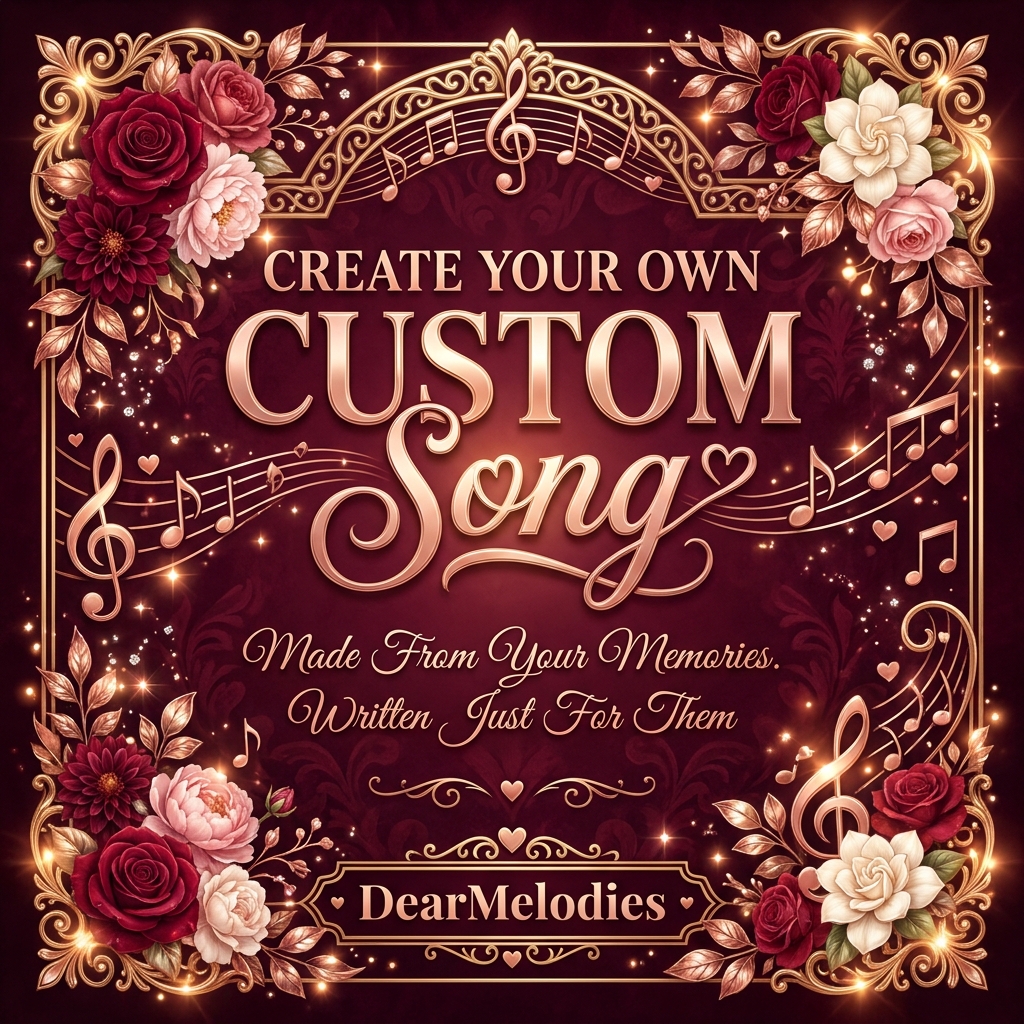 Custom Song Gift Facebook ad