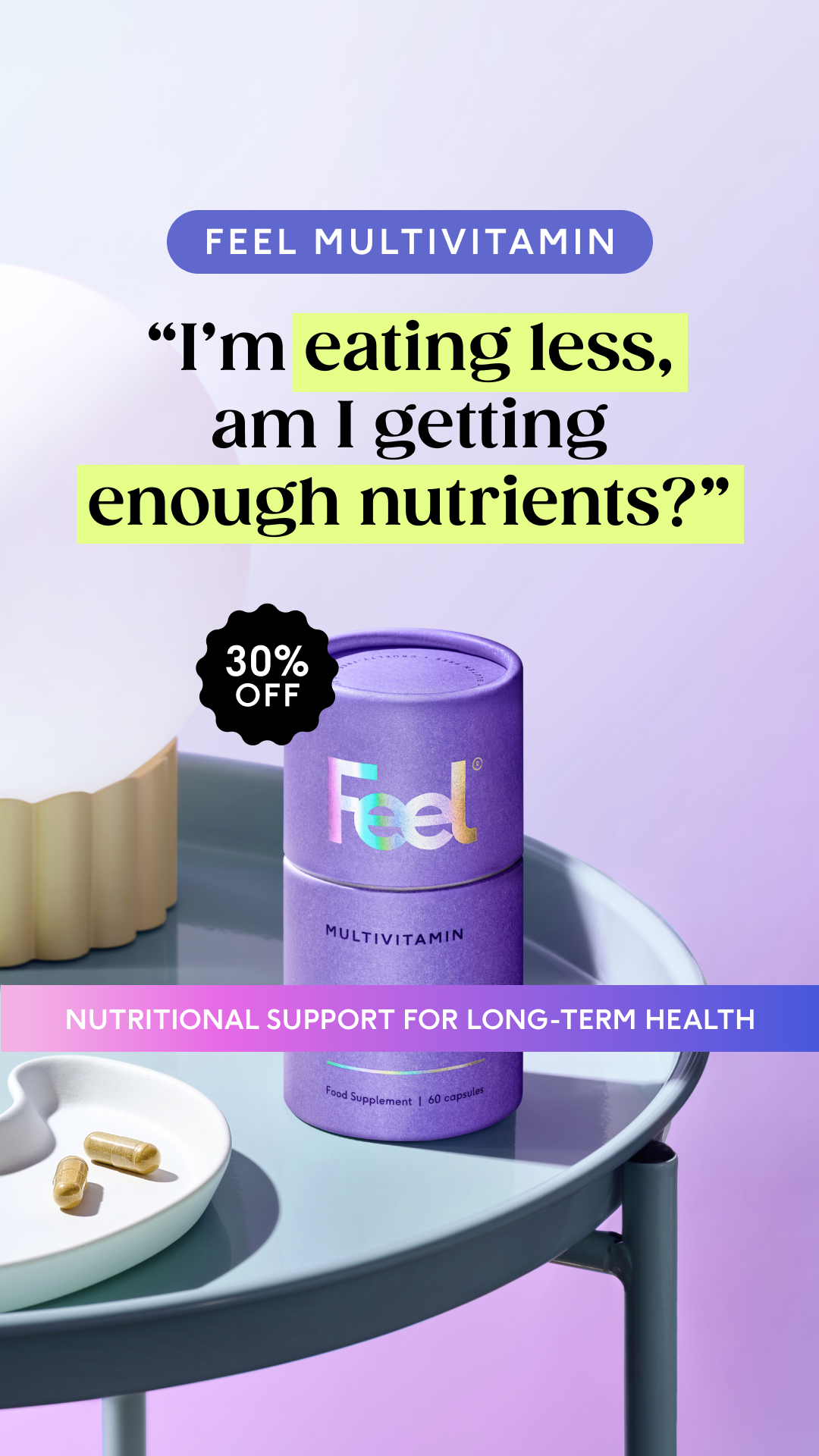 Feel Facebook ad