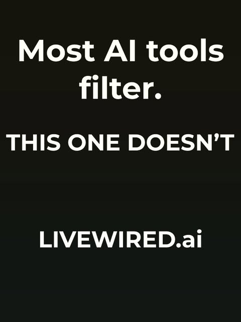 LiveWired AI Facebook ad: Unrestricted ChatGPT