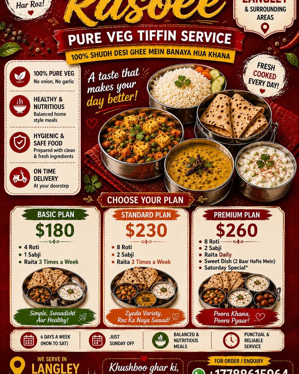 Anagh Cdt Facebook ad: Ghar Ki Rasoee Tiffin