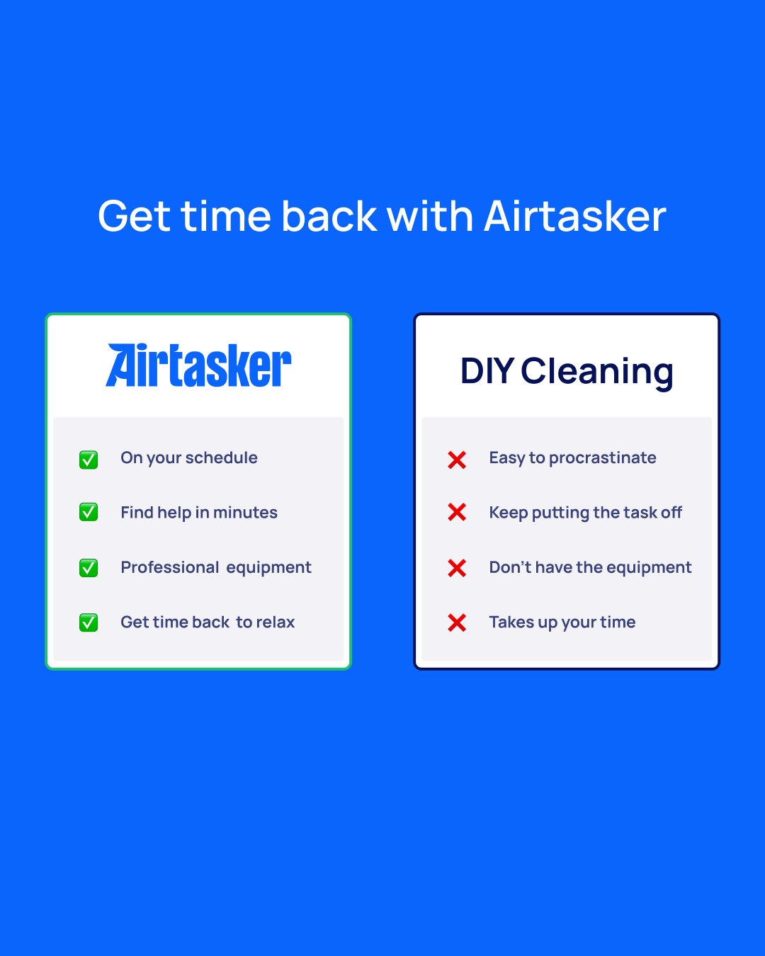 Airtasker Facebook ad