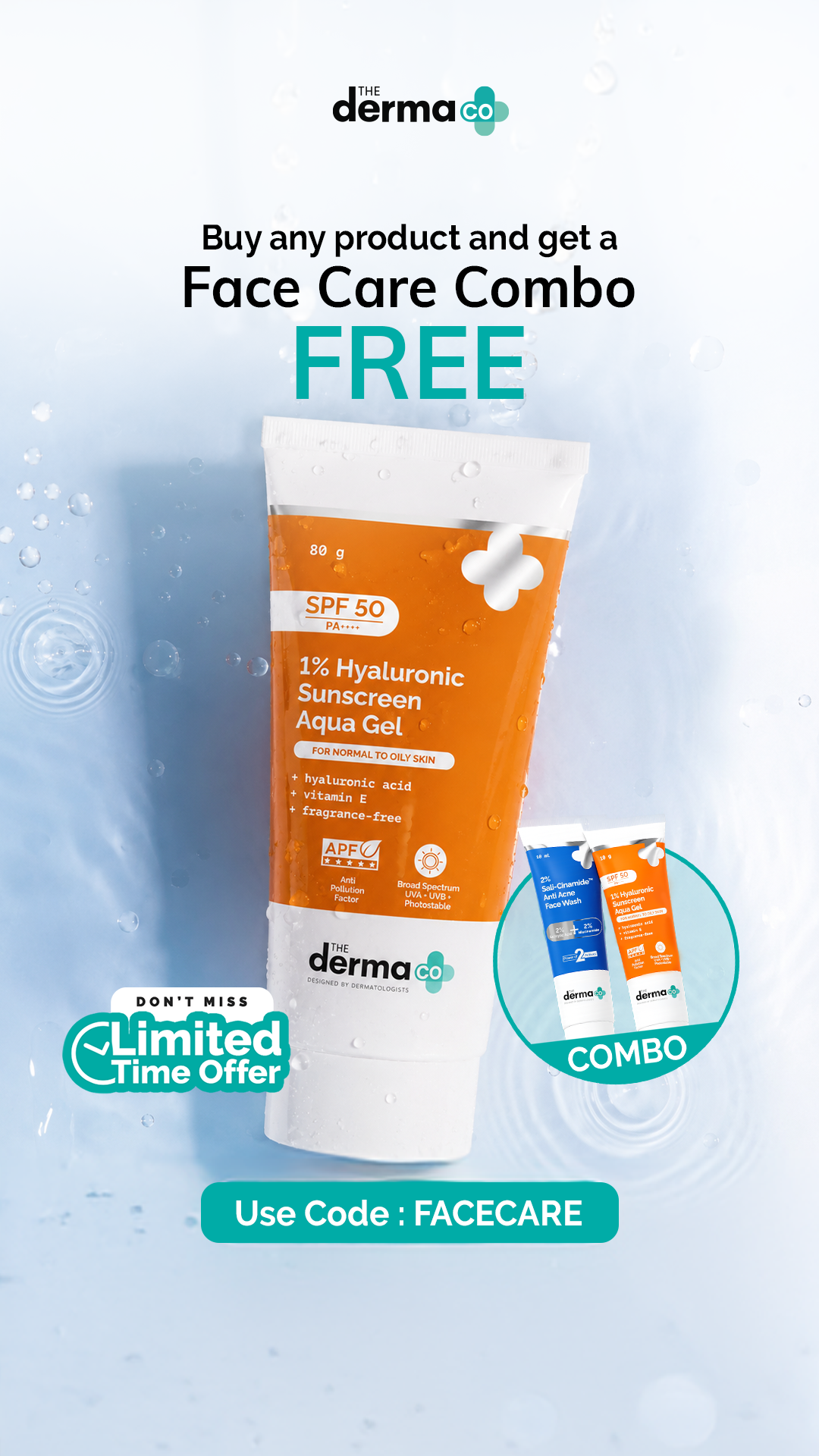 The Derma Co. Facebook ad