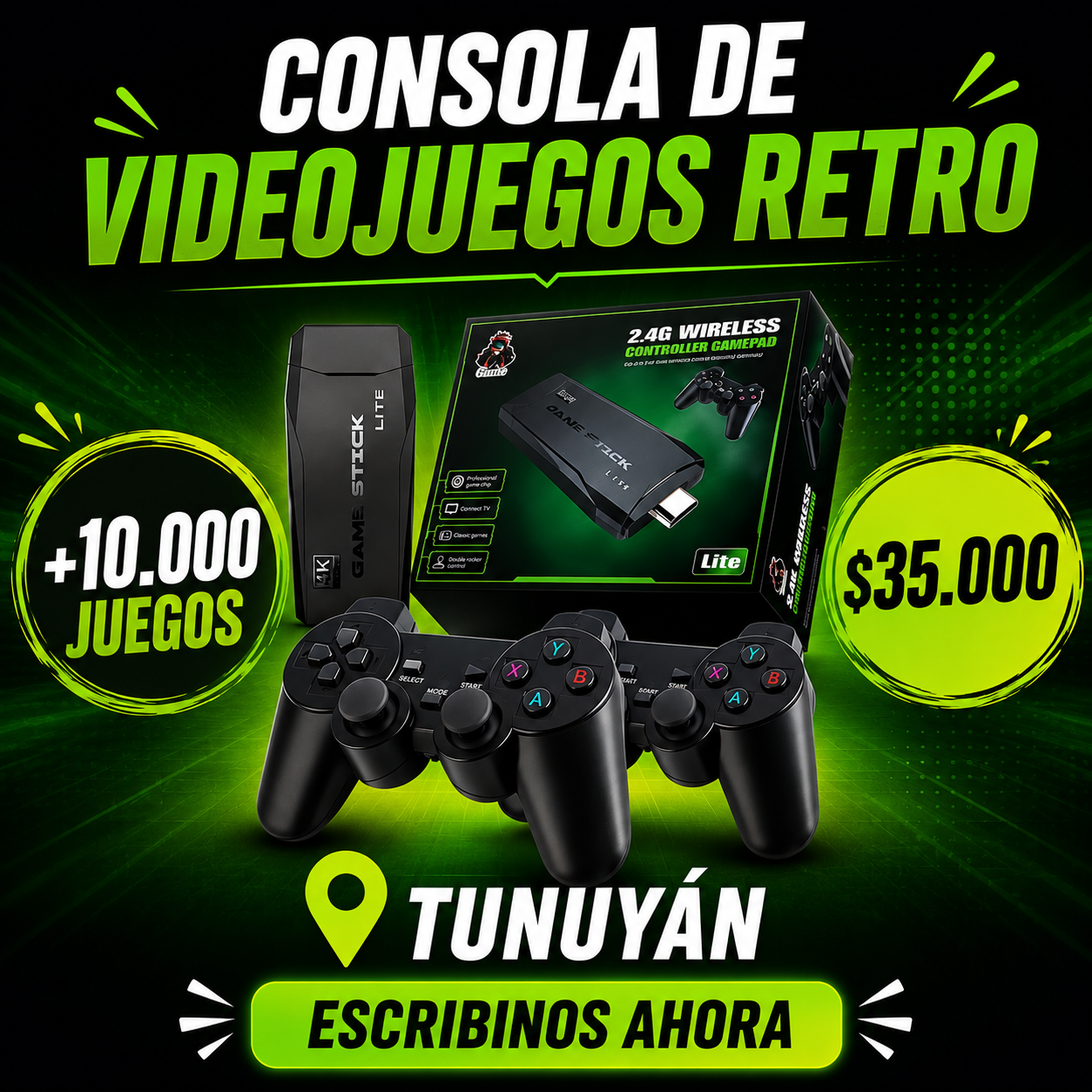 Impulso Tecno Facebook ad: Escribinos ahora