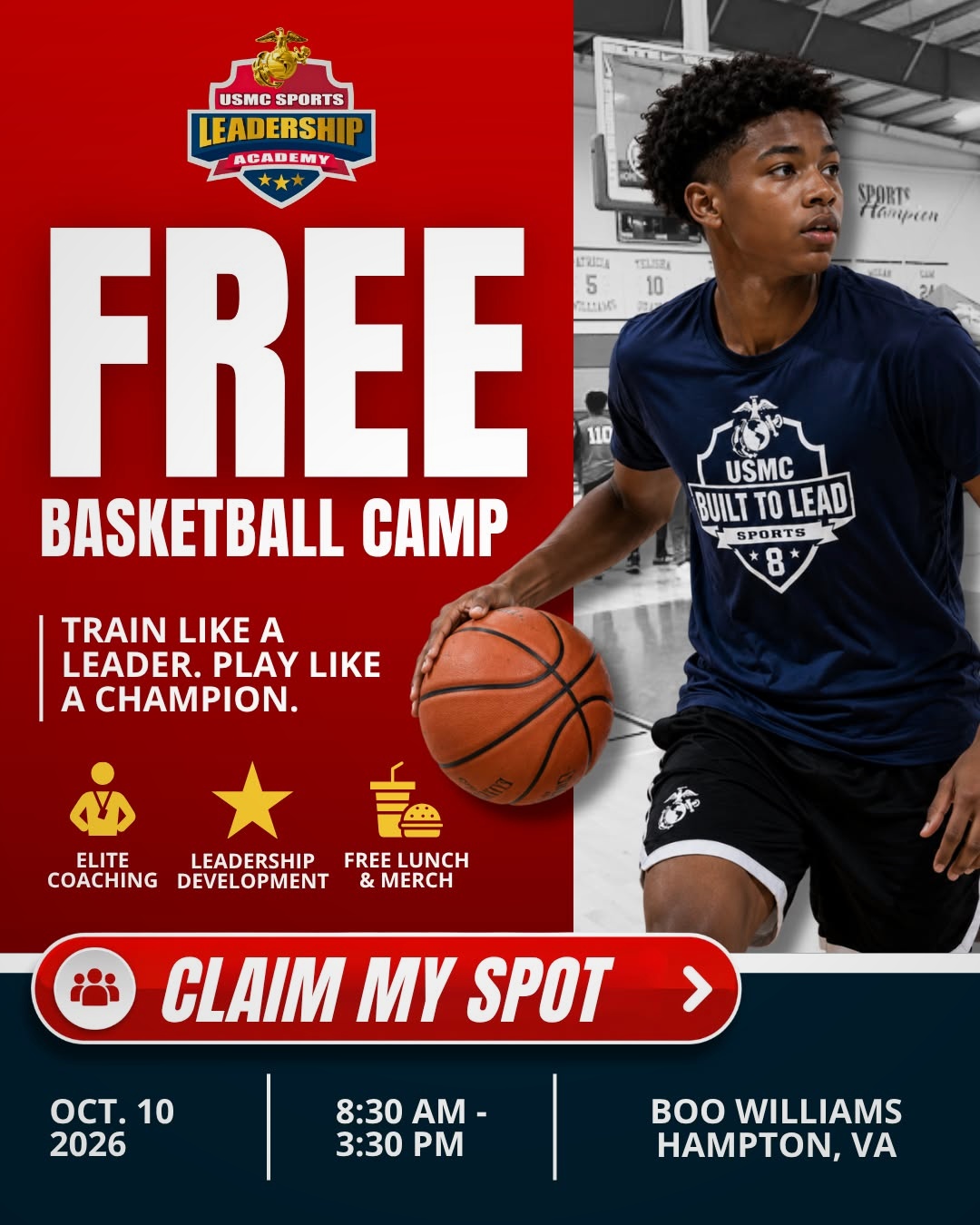 USMC Sports Facebook ad