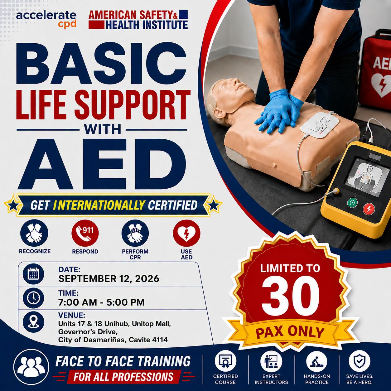 Accelerate CPD Facebook ad: ๐๐ฎ๐๐ถ๐ฐ ๐๐ถ๐ณ๐ฒ ๐ฆ๐๐ฝ๐ฝ๐ผ๐ฟ๐ (๐๐๐ฆ) ๐๐ถ๐๐ตโฆ