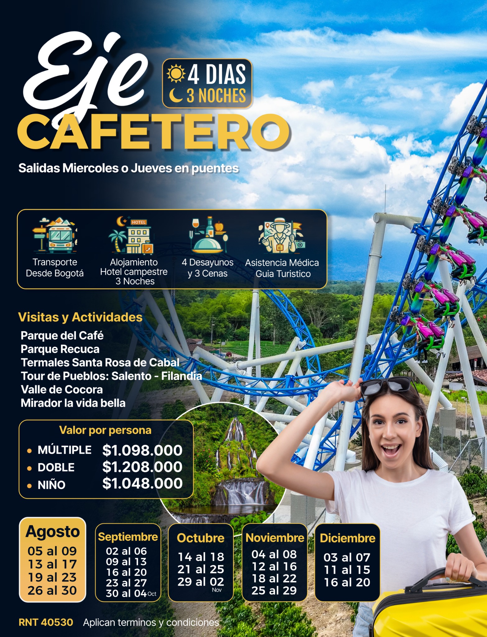 Turismauro Facebook ad: ¡Haz realidad el viaje que llevas tanto tiempo…