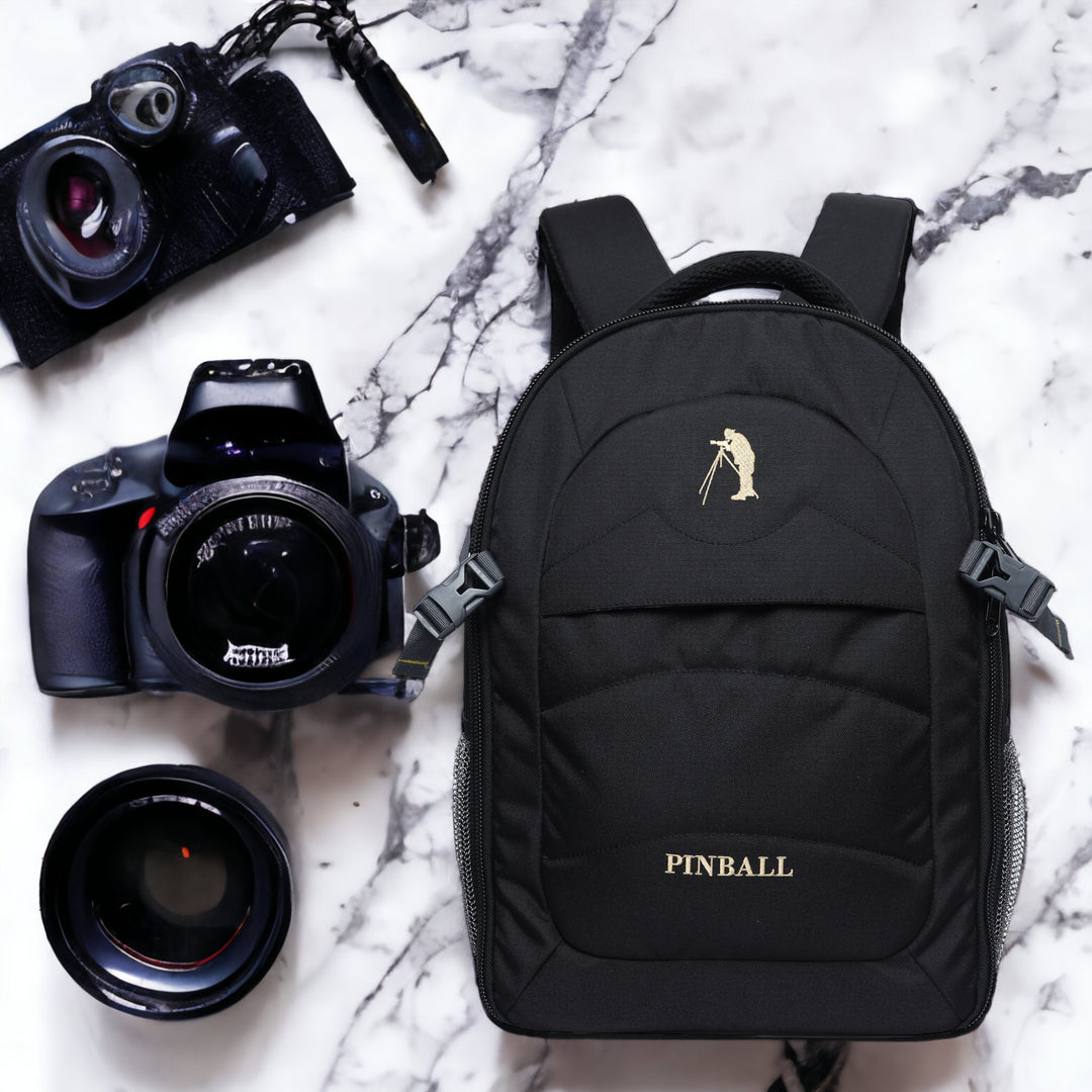 Pinball Gear Facebook ad: YOUR CAMERA DESERVES MORE THAN JUST A BAG.