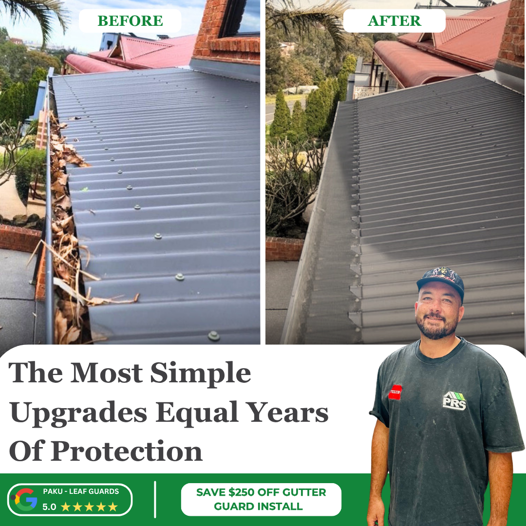 PAKU Roof Services Facebook ad