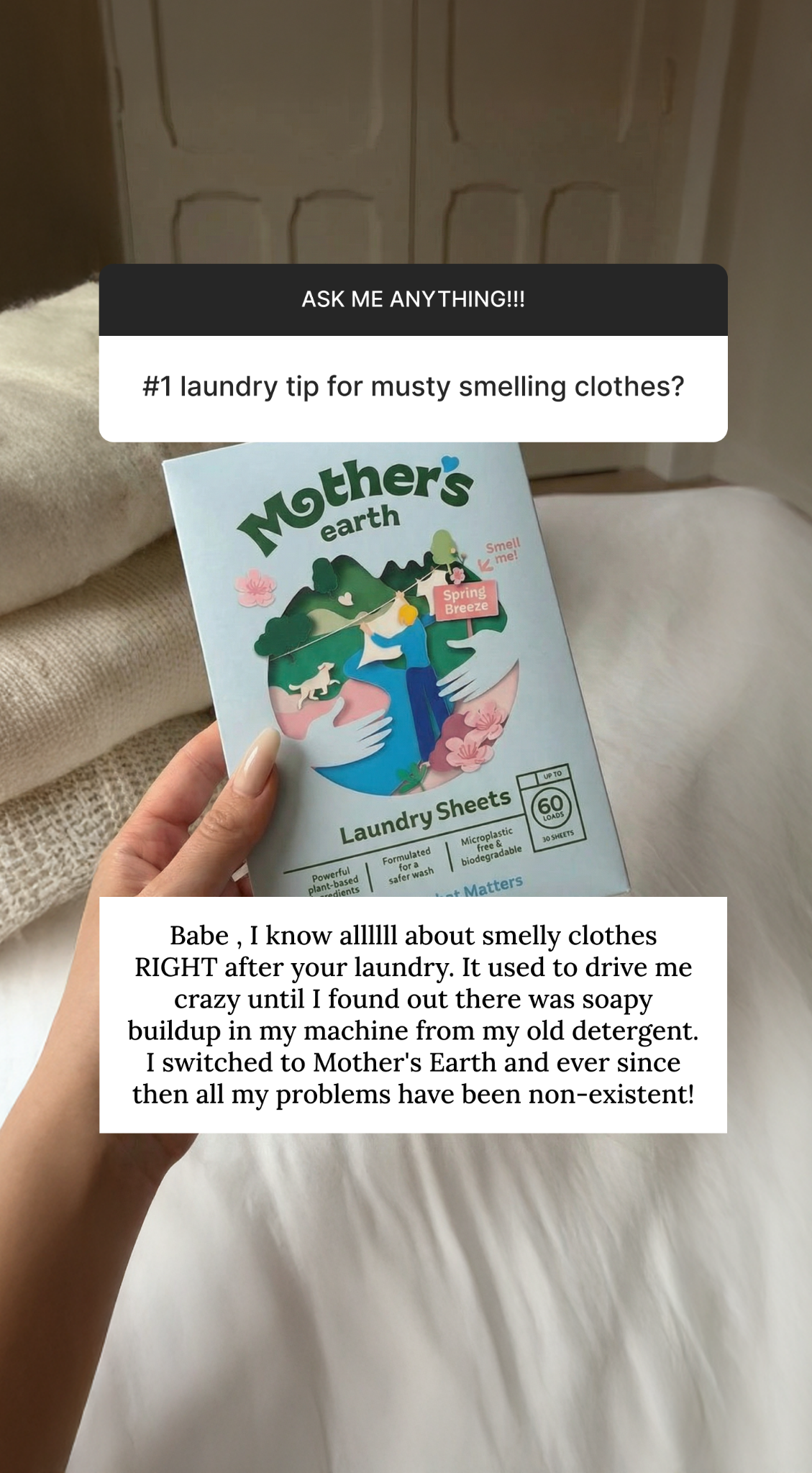 Mothers Earth Facebook ad
