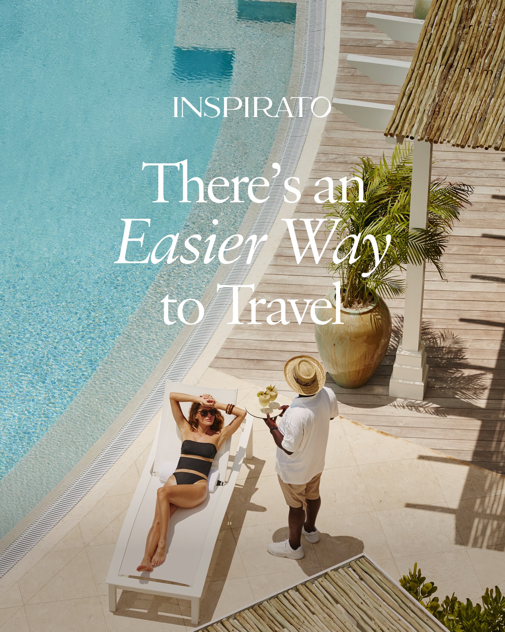 Inspirato Facebook ad: Travel, Without the Friction