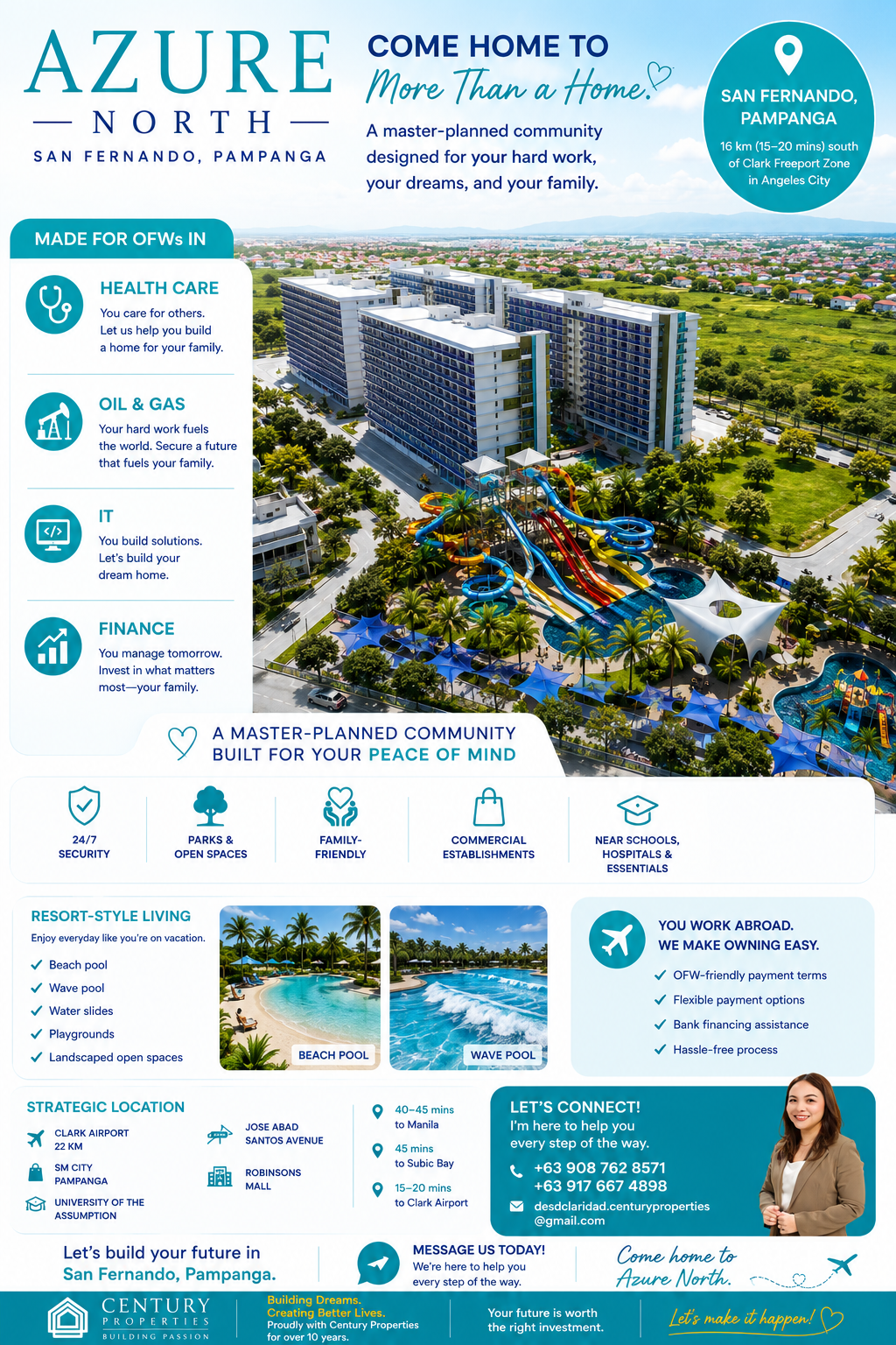Century Real Estate Investment at Azure North Estate  Facebook ad