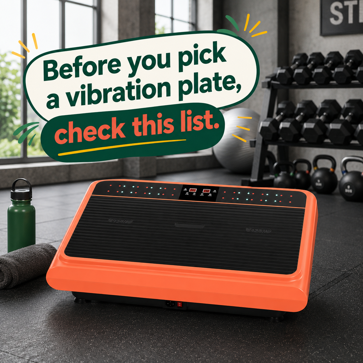 Sensei Deals Facebook ad: Vibration Plates Ranked