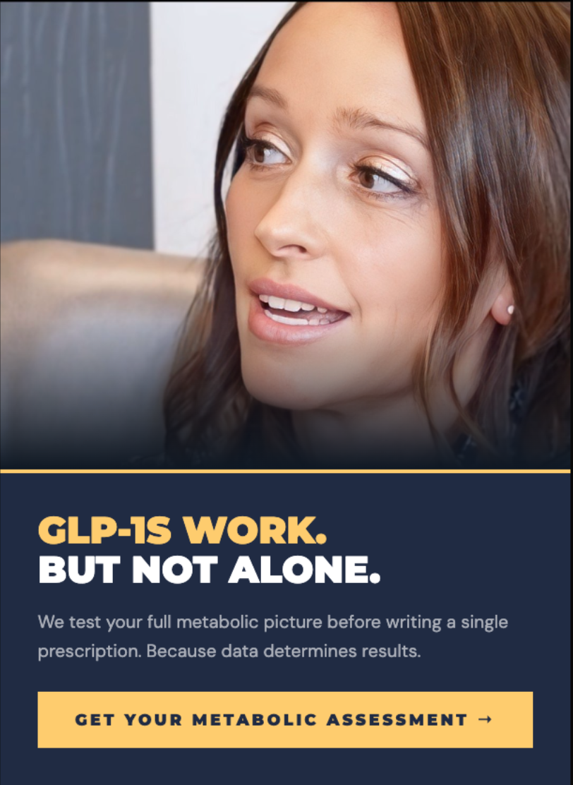 Accelerate Wellness Facebook ad: GLP-1s Not Last?