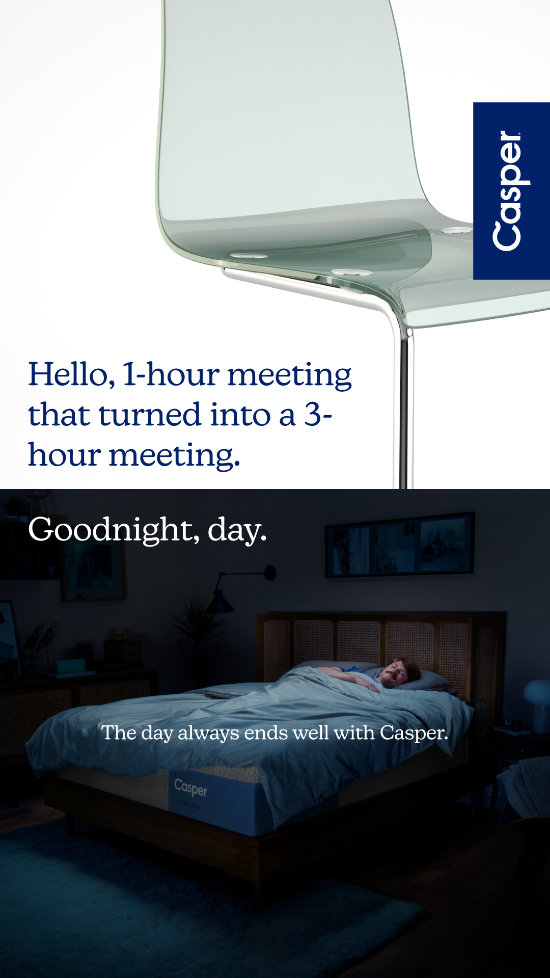 Casper Facebook ad