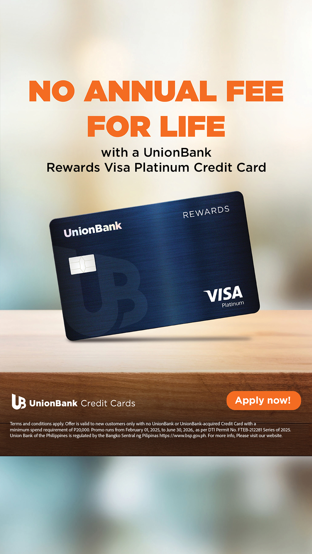 Union Bank of the Philippines Facebook ad
