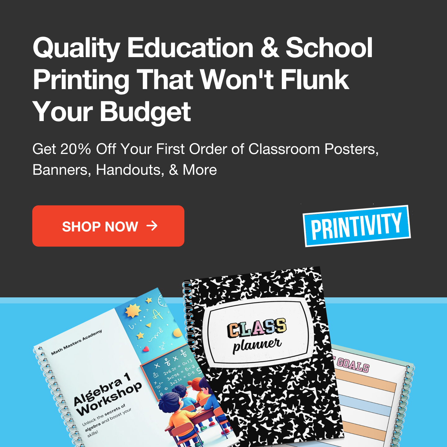Printivity Facebook ad