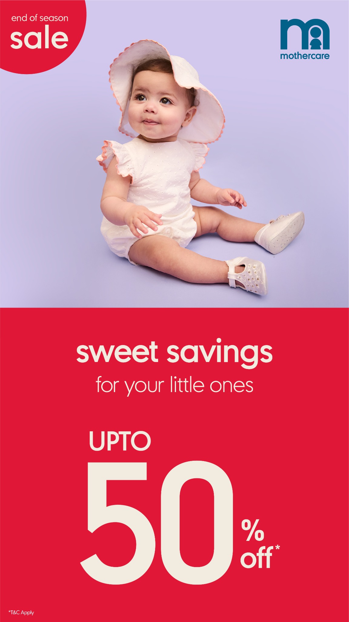 Mothercare India Facebook ad