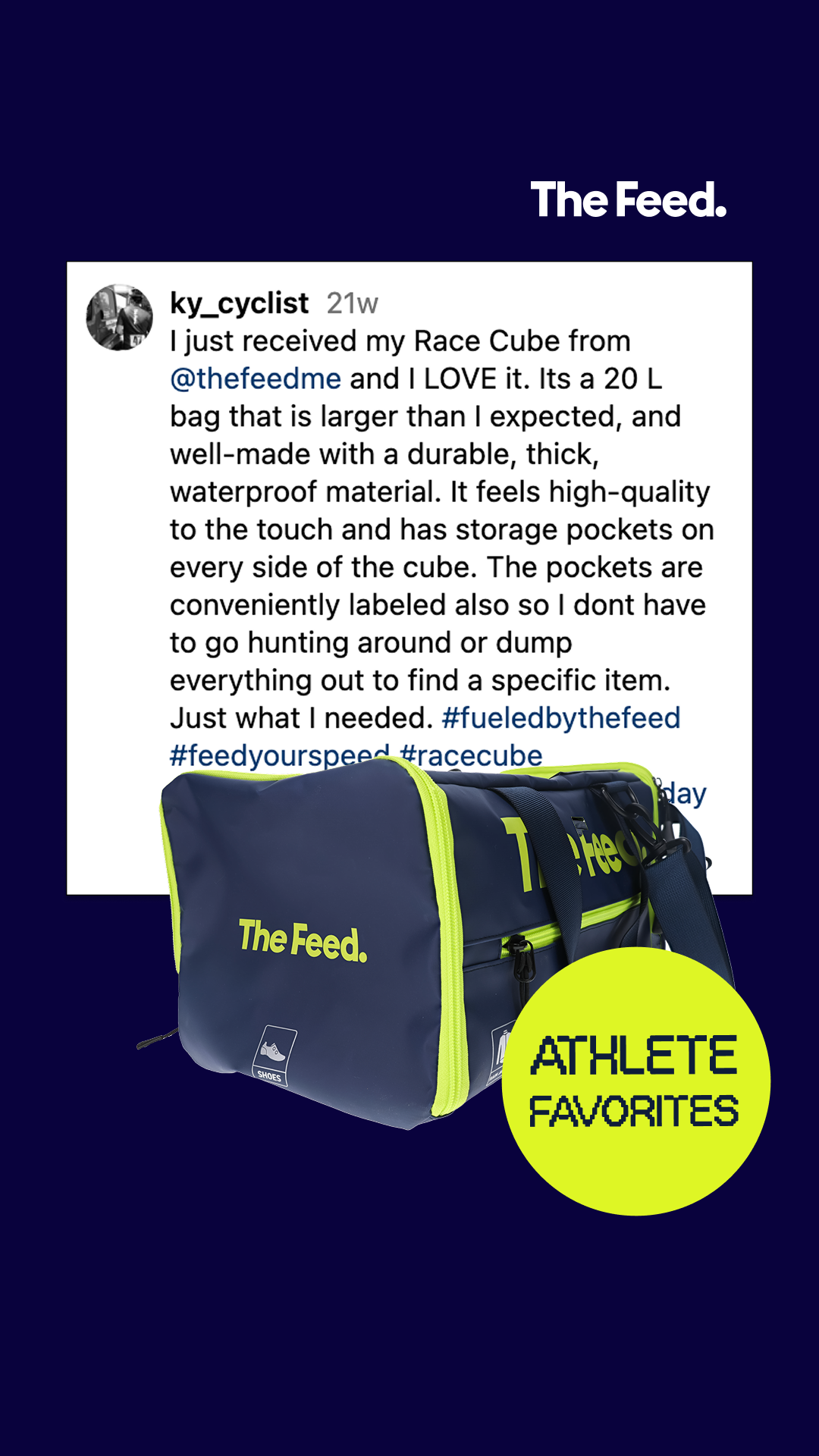The Feed Facebook ad