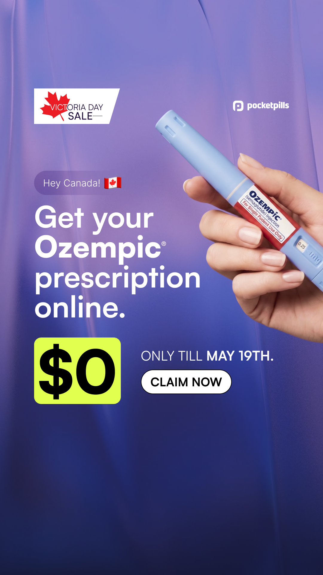 Pocketpills Facebook ad from May 11, 2026