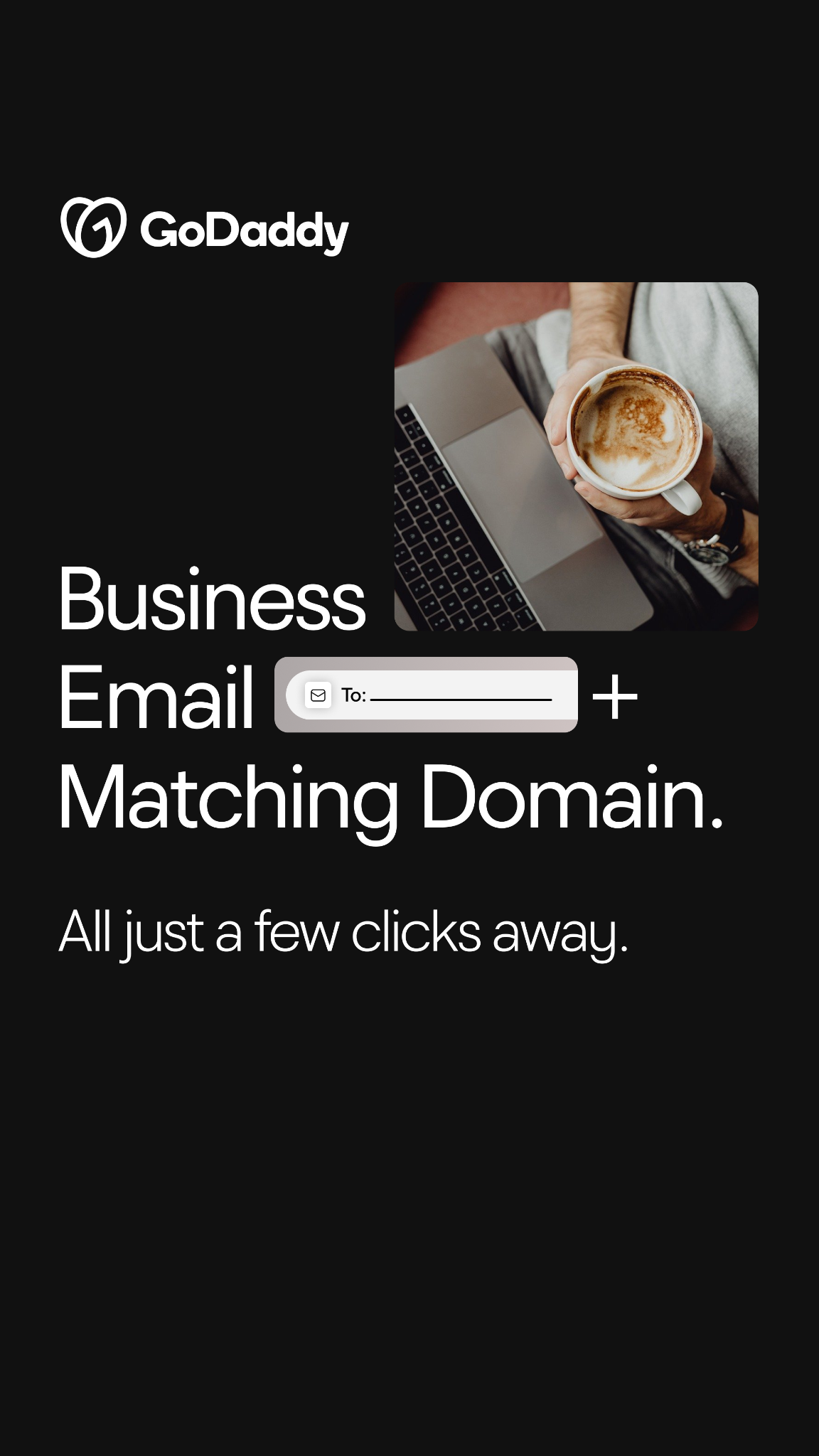 GoDaddy Facebook ad