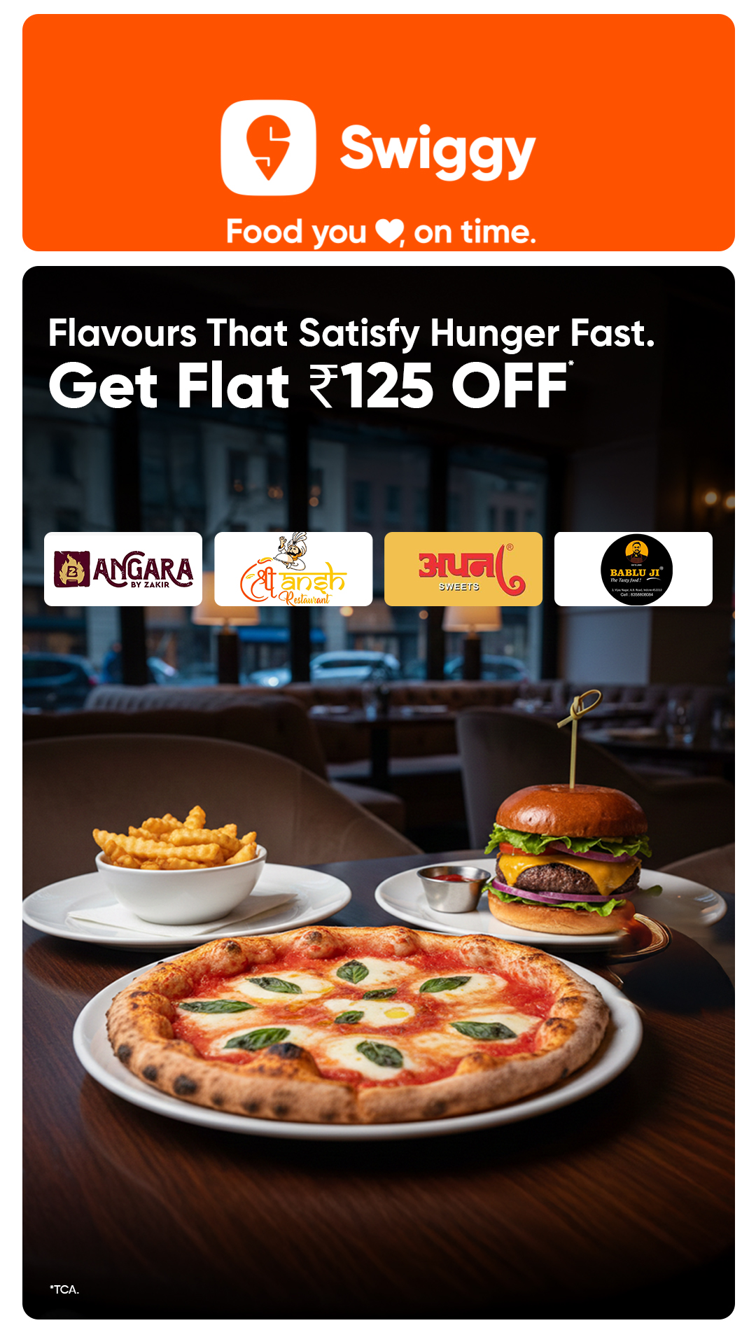 Swiggy Facebook ad