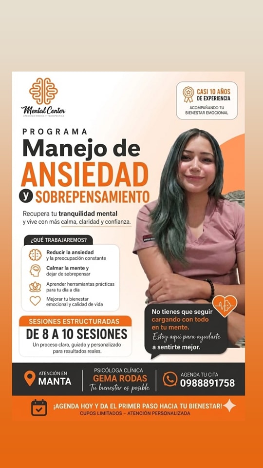 Mental Center - Manta/Jaramijó Facebook ad from Jul 3, 2026